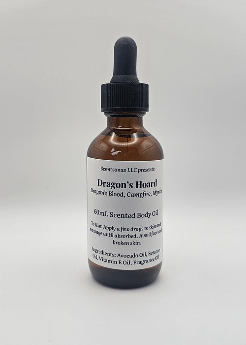 Bottle with dropper on a white background